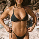 Black string bikini